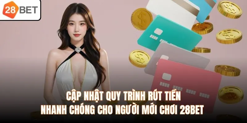 Cập nhật quy trình rút tiền nhanh chóng cho người mới chơi 28BET