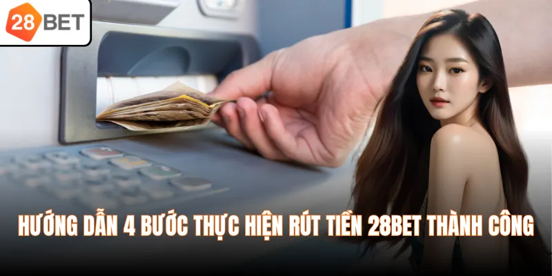 Hướng dẫn 4 bước thực hiện rút tiền 28BET thành công