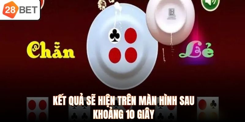 Kết quả sẽ hiện trên màn hình sau khoảng 10 giây
