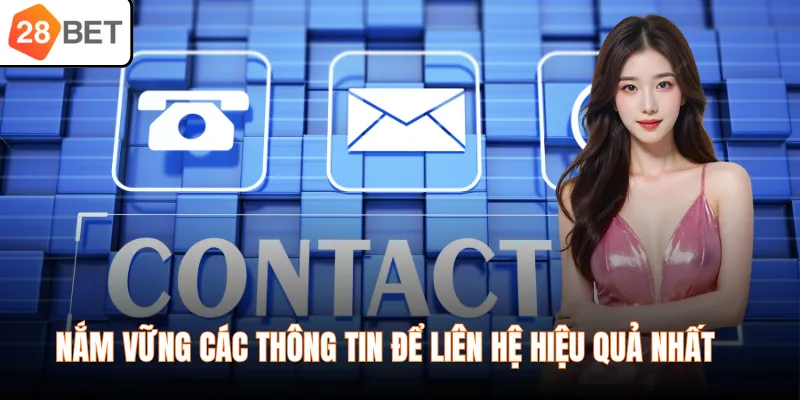 Nắm vững các thông tin để liên hệ hiệu quả nhất