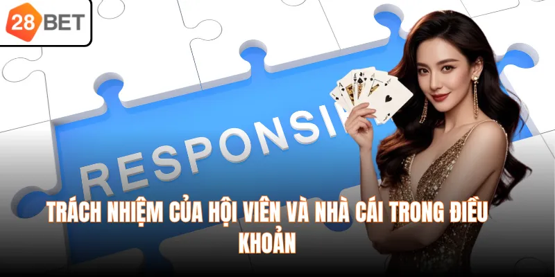 Trách nhiệm của hội viên và nhà cái trong điều khoản